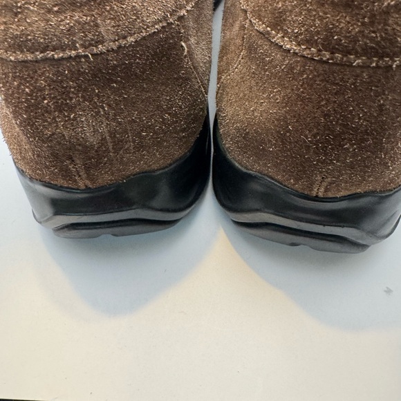 Cole Hann Mens Brown Suede Leather Driver Shoes Size 12M Nike Air Comfort EUC - Picture 9 of 16